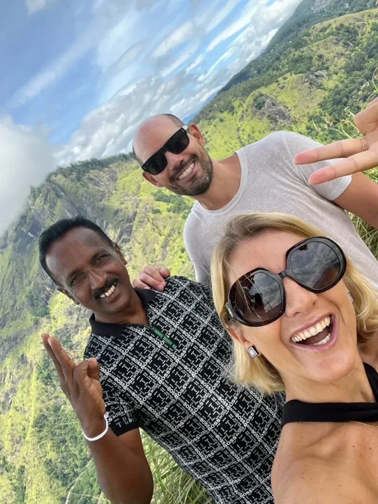 Selfie with Susil in the hill country – Island Walkers